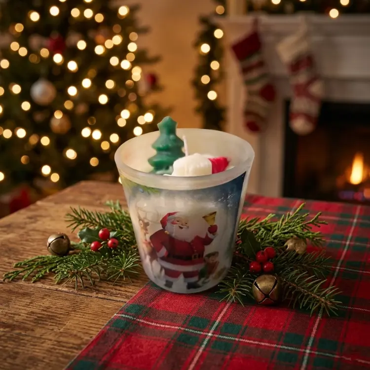 Christmas themed Soy Candle